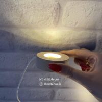 پایه چوبی گوی کریستالی