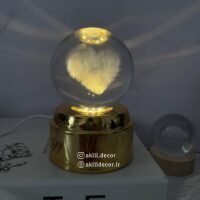 گوی کریستالی چرخان قلب