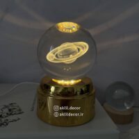 گوی کریستالی چرخان زحل