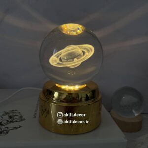 گوی کریستالی چرخان زحل