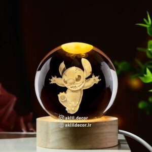 گوی کریستالی استیچ خوشحال